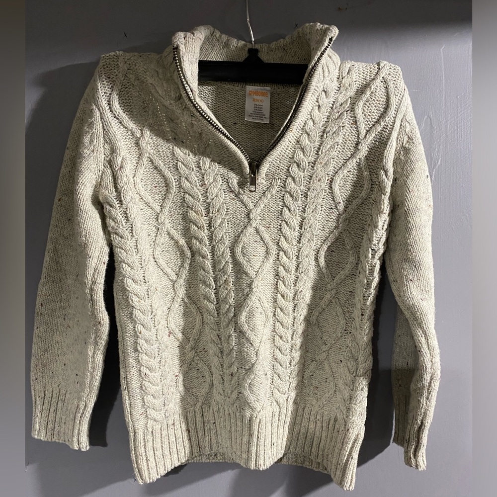 Gymboree kids 1/4 zip sweater